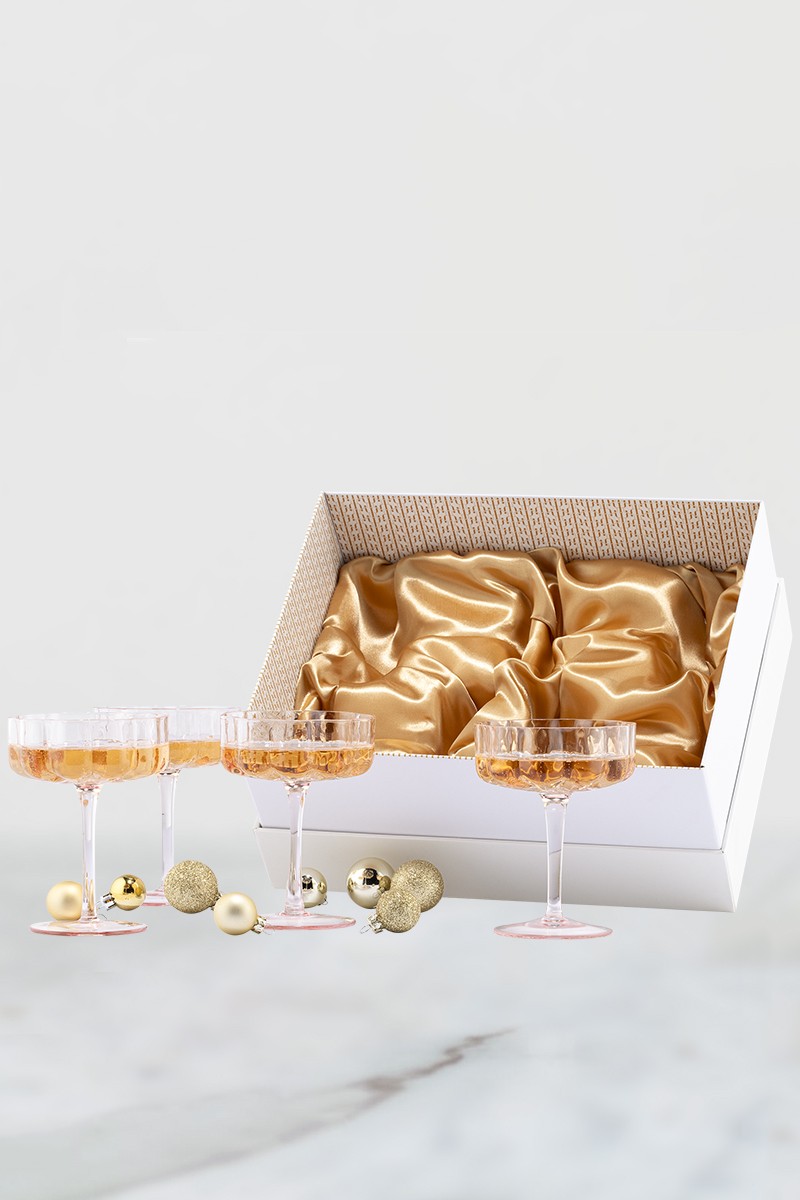 Set of 4 Coupes de Rosé 1
