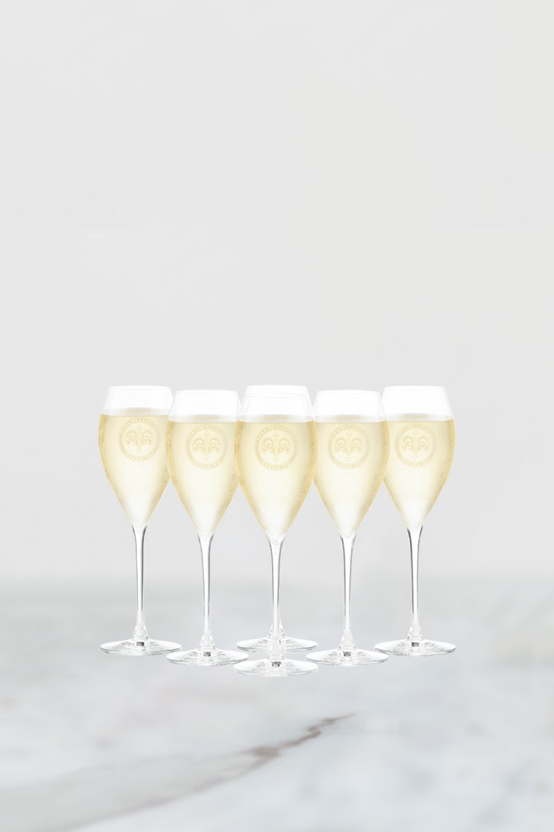 Domaine Carneros Etched Flutes 1