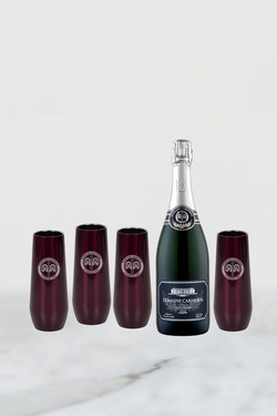 Burgundy Bubbles